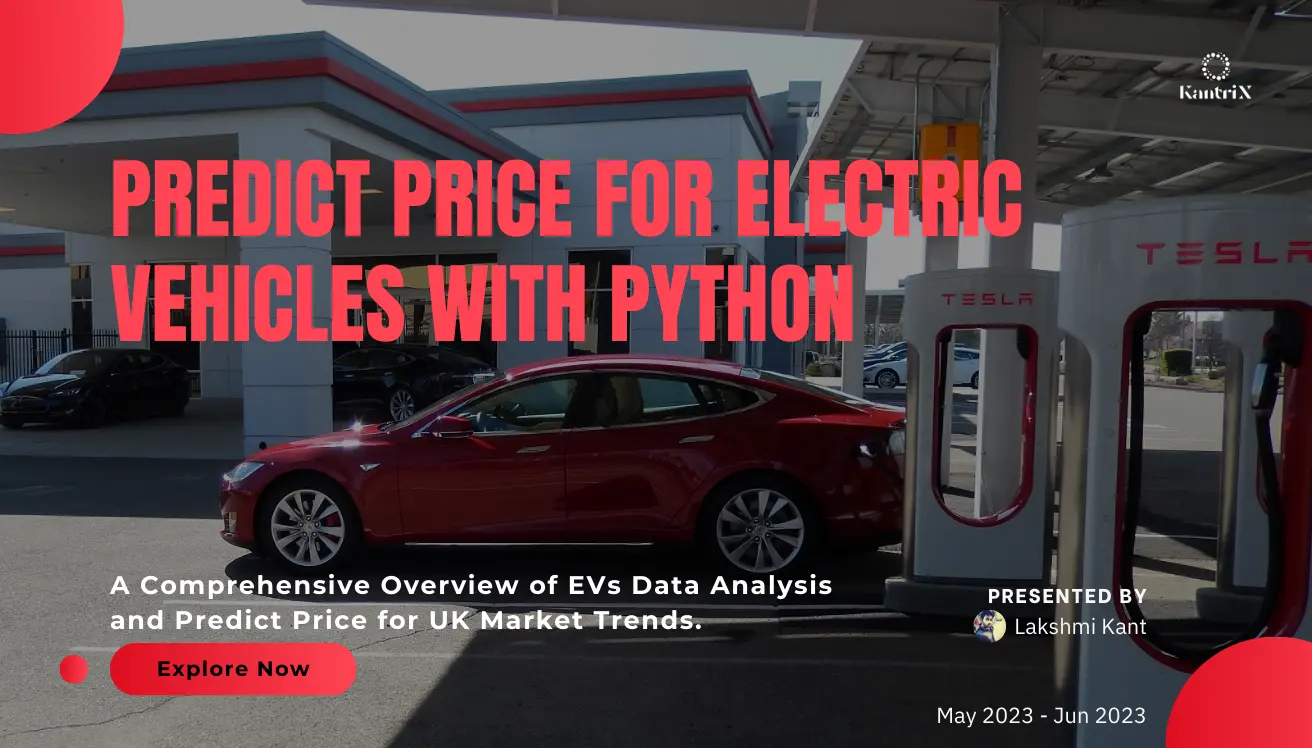 Predict Price for Electric Vehicles with Python Slide 1